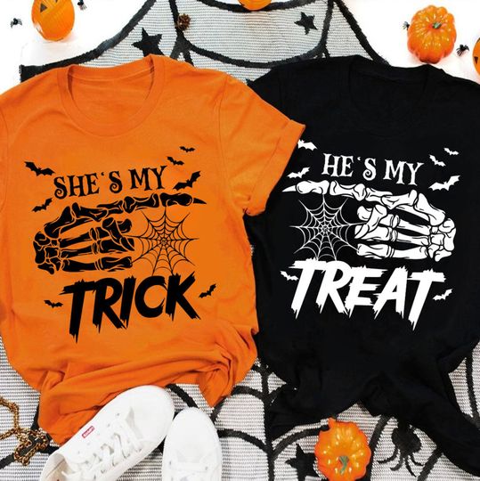 Discover Halloween Couple Matching T-Shirt
