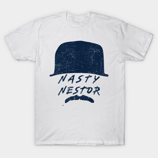 Discover Funny Nasty Nestor Cortes Jr New York Baseball Grunge Distress Design - Nestor Cortes - T-Shirt