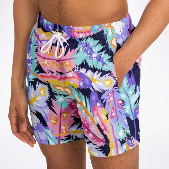 Discover Feather Aloha Beach Shorts