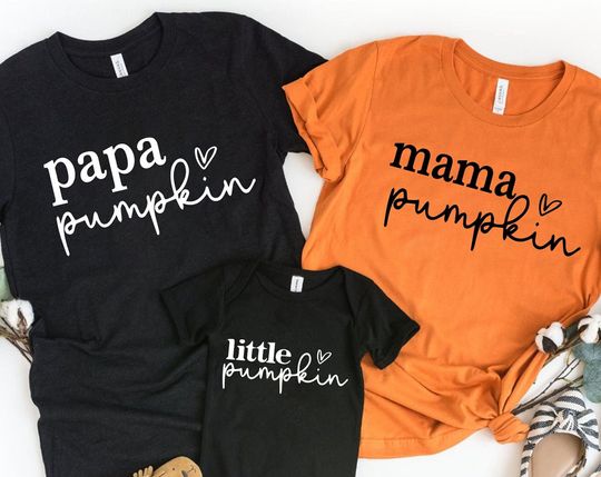 Discover Pumpkin Family Matching Shirts - Cute Halloween Shirts