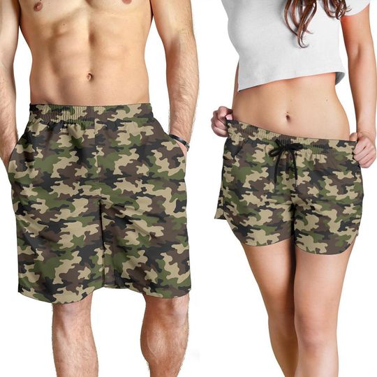 Discover Camouflage Shorts - Camouflage Pattern Swim Shorts