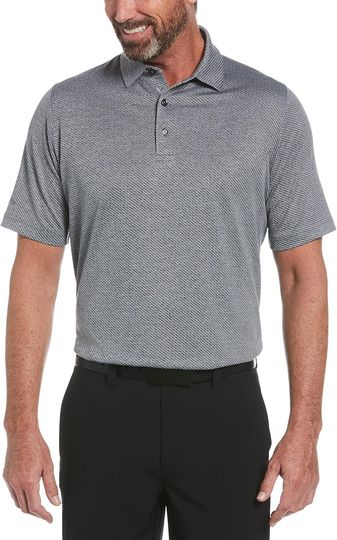 Discover Callaway Men's Swing Tech Ventilated Golf Polo Shirt