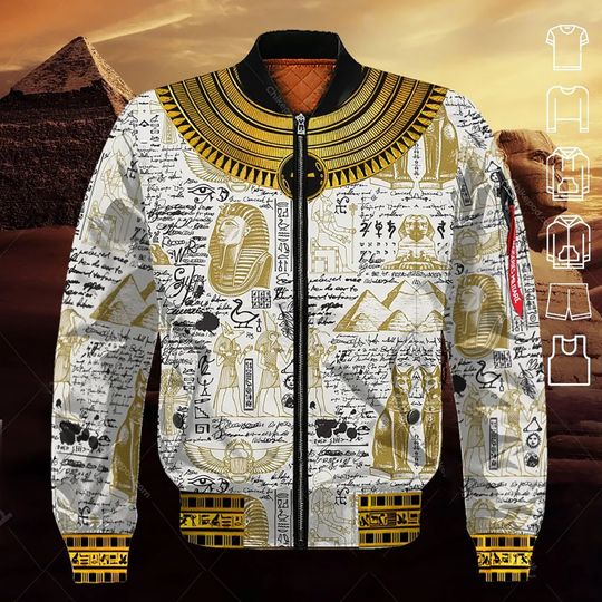 Discover Ancient Egypt Bomber Jacket