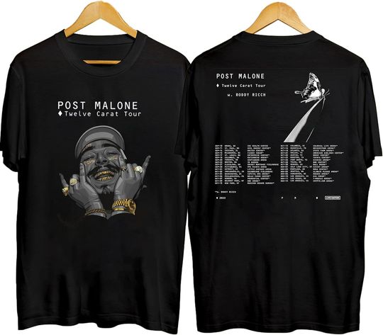 Discover Post Malone 2022 Tour Shirt