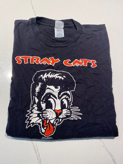 Discover Stray Cats band T-shirt