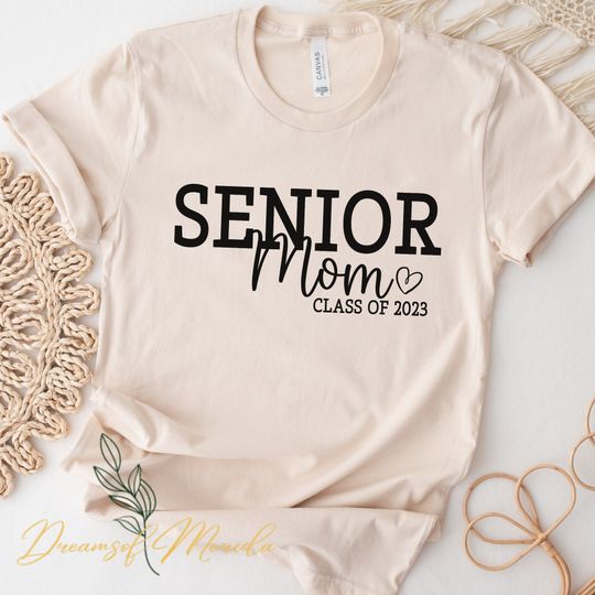 Discover Senior Mom class of 2023 Shirt, Mom of Senior Tshirt