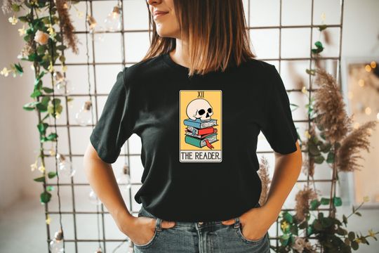 Discover The Reader Skull Shirt