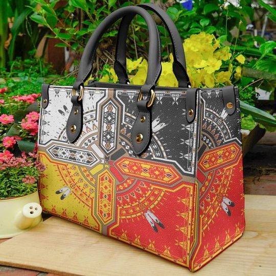 Discover Four Directions Handbag , Leather Bag Four Directions