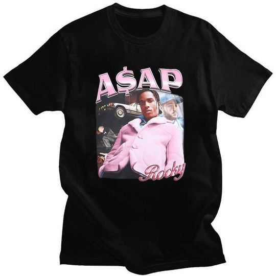 Discover ASAP Rocky Vintage T Shirt Rapper