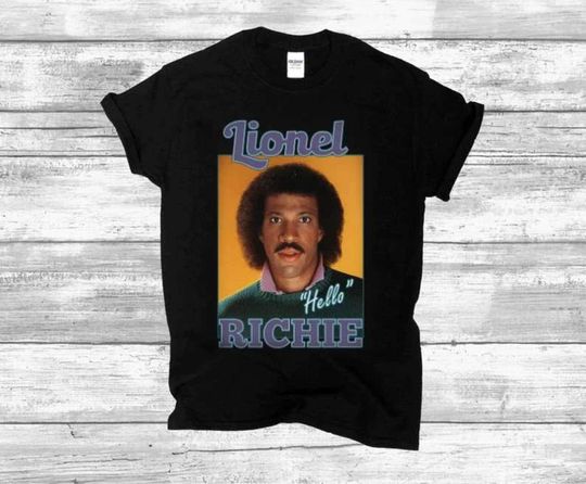 Discover Lionel Richie Hello T Shirt