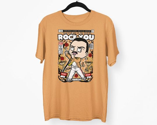 Discover Queen- Freddy Mercury T Shirt