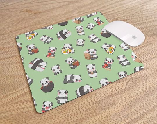 Discover Chooby x Cute Panda Mouse Pad