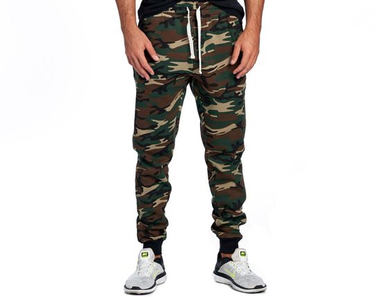 Discover Camouflage Athletic Joggers