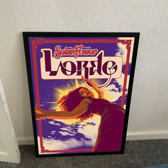 Discover Lorde Solar Power Tour Poster, Music Poster, Best Gift
