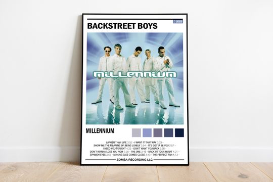 Discover Backstreet Boys - Millennium - Album Poster
