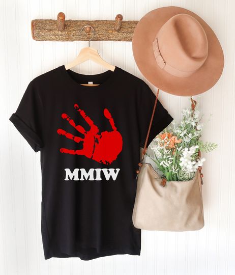 Discover MMIW Shirt, No More Stolen Sister Shirt, Indigenous Hand Shirt, American Native Shirt