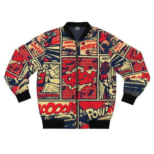 Discover Men's AOP Bomber Jacket