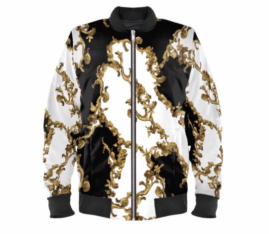 Discover Satin Bomber Jacket Luxury Designer