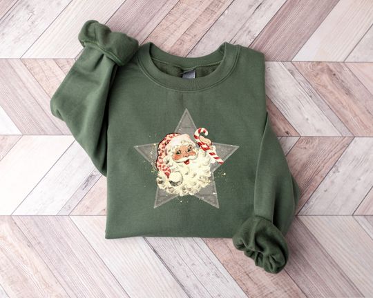 Discover Christmas Santa Sweatshirt