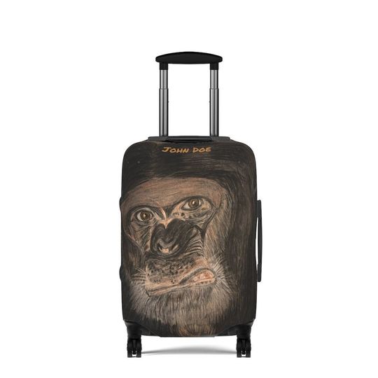 Discover Grumpy Chimp Luggage Cover
