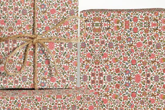 Discover 19th Century French Textile Wrapping Paper