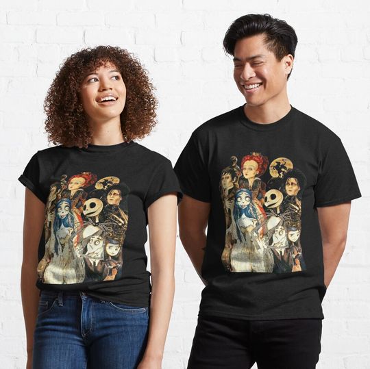 Discover Tim Burton Film T-Shirt