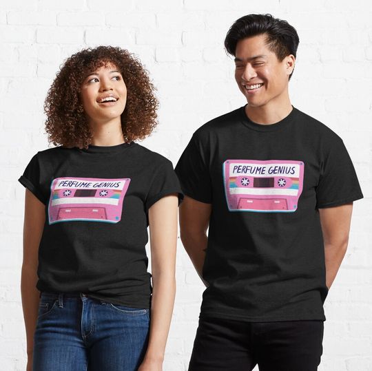 Discover Perfume Genius Fan Rainbow Cassette Tape Music Design T-Shirt