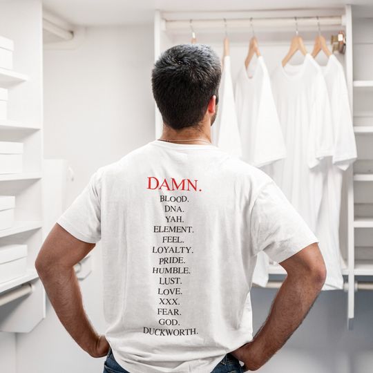 Discover Kendrick Lamar DAMN. Vintage Graphic Tee
