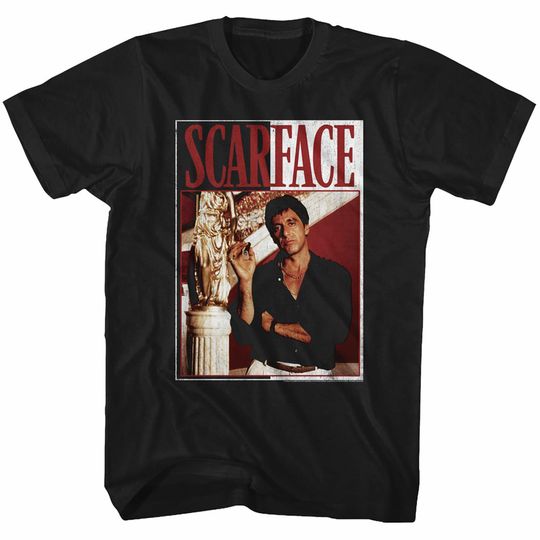 Discover Scarface Scarface Black Adult T-Shirt