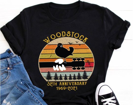 Discover Woodstock T-Shirt - 60's, Festival,3 Days of Peace & Music 1969