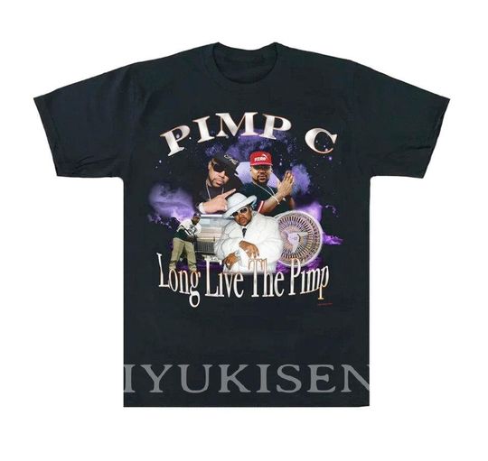 Discover Pimp C Long Live The Pimp Vintage T-Shirt, Hip Hop Shirt