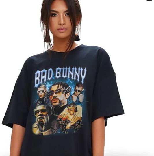 Discover Bad Bunny Music Band Shirt, Concert outfit, Bad Bunny Fan Shirt