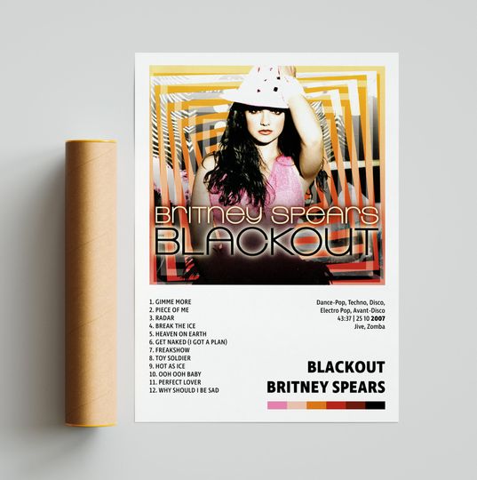Discover Britney Spears Posters / Blackout Poster
