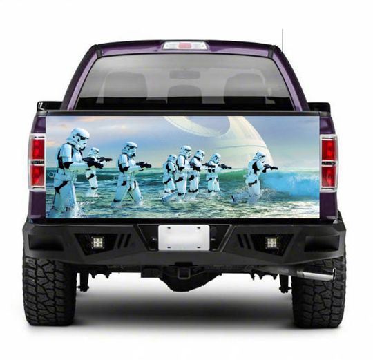Discover Tailgate Truck Wrap Printed Graphics Vinyl