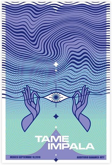 Discover Tame Impala Album Cover Poster, Tame Impala Poster