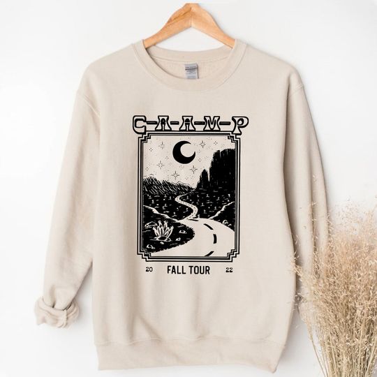 Discover CAAMP band Fall Tour 2022 Sweatshirt, CAAMP Lavender Days Tour 2022 Vintage Sweatshirt