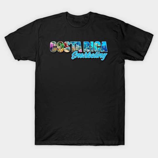 Discover Costa Rica snorkeling design- Costa Rica - T-Shirt