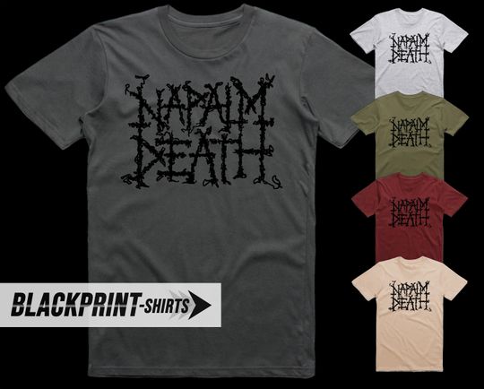 Discover Napalm Death Old Logo T Shirt