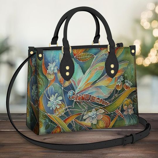 Discover Dragonfly Leather Bag, Dragonfly Bag