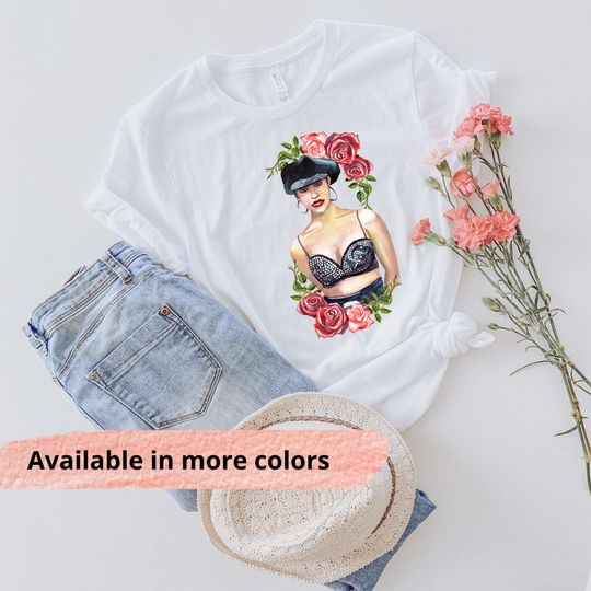 Discover Selena Quintanilla Floral t-shirt