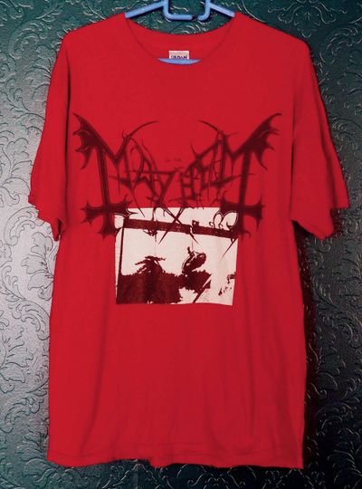 Discover Mayhem Deathcrush 2007 T-SHIRT