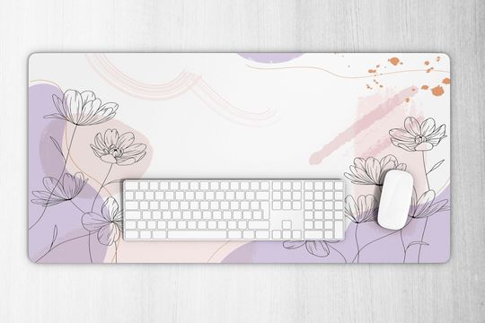 Discover Purple Boho Cute Gaming Desk Mat