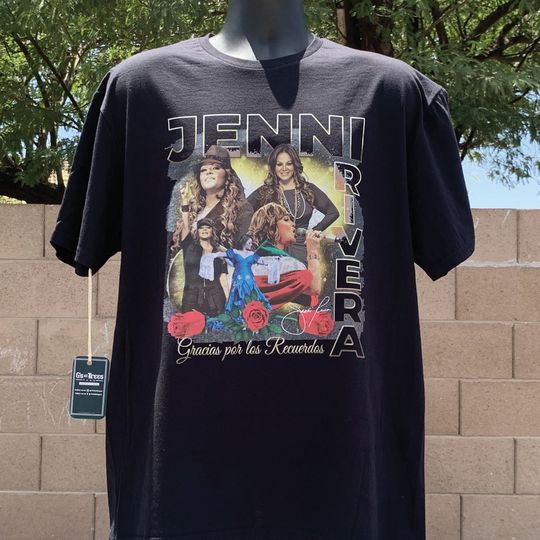 Discover Jenni Rivera Rap Tee