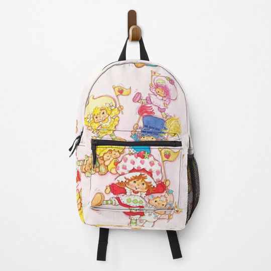 Discover 80s aesthetic strawberry shortcake flag cheer  Backpack