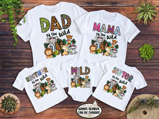 Discover Wild One Birthday Shirt, 1st Birthday Shirt, Family Wild One Shirt