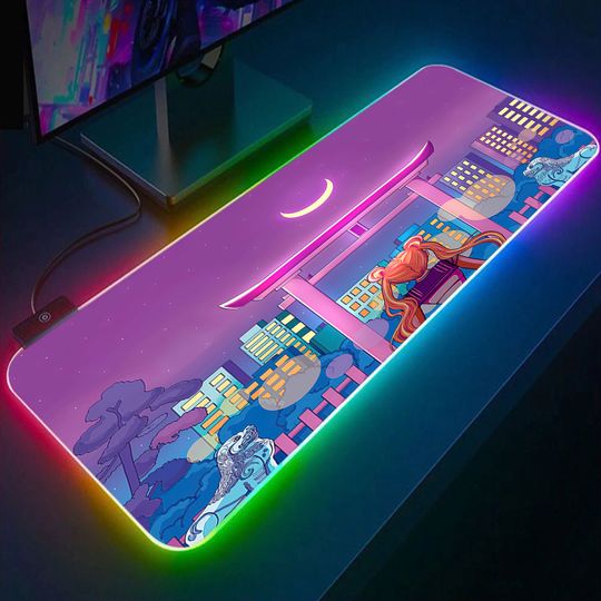 Discover Anime LED RGB Mouse Pads