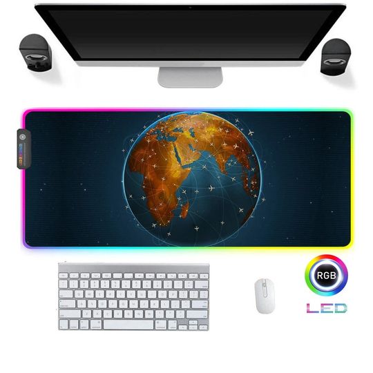 Discover Gaming Led Rgb Mouse Pads