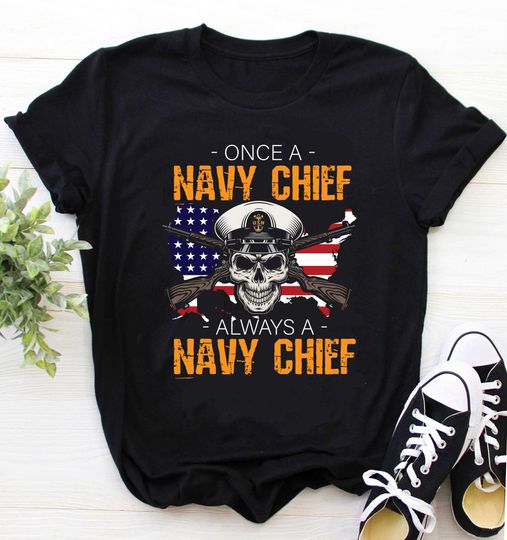 Discover Navy Chief Shirt - Military Inspired Design
