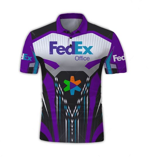 Discover Fedex Office Polo Shirt for Delivery Driver| Shipping services Polo Shirt