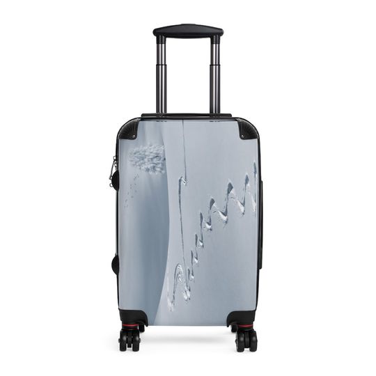 Discover Snowboarding Carryon Luggage Cabin Suitcase, Hardcase Luggage